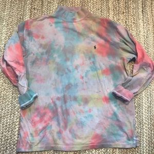 One of a Kind Tie-Dye Polo from Vintage Shop